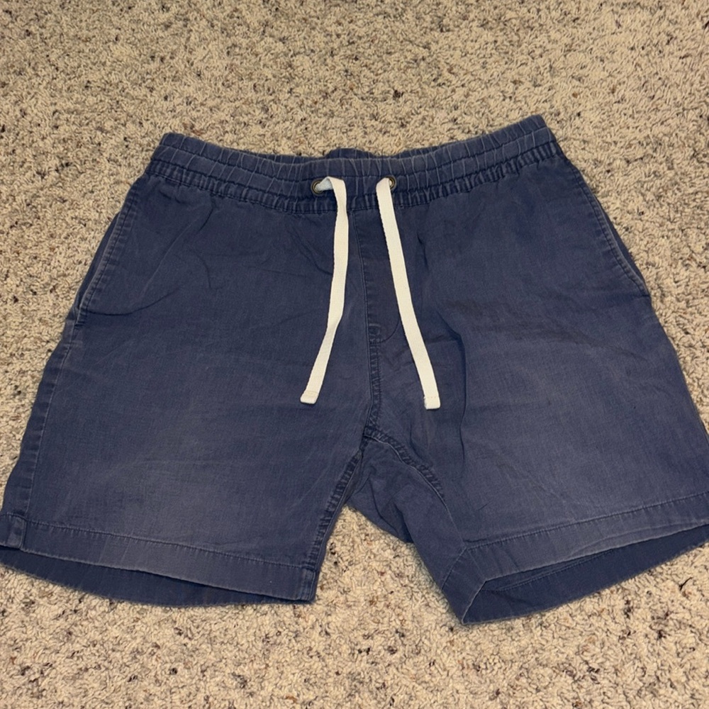 Men’s medium jcrew blue boat shirts